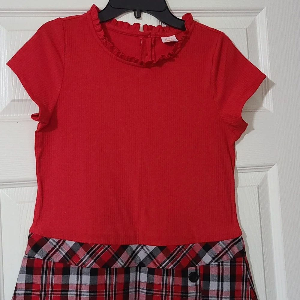 Red girls dress - Picture 2 of 3